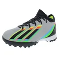 adidas X Speedportal.3 Mens Soccer Shoes in Silver Metallic, Silver Metallic-core Black-solar Yellow, 10