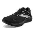 Brooks Men's Ghost 14 GTX Waterproof Neutral Running Shoe, Black/Black/Ebony, 11