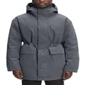THE NORTH FACE Men's Expedition Arctic Parka Winter Coat Puffer Jacket, Vanadis Grey, Large