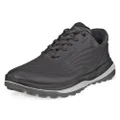 ECCO Men's Lt1 Hybrid Waterproof Golf Shoe, Black, 10-10.5