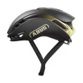ABUS GAMECHANGER 2.0 Bicycle Aero Helmet Game Changer, 2.0, Black Gold, M (21.3-22.8 inches (54-58 cm)