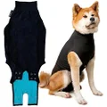 Suitical Recovery Suit Dog, X-Large, Black