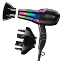 INFINITIPRO BY CONAIR Hair Dryer, 1875W Ion Choice - Turn Ions ON for Smooth, Shiny Hair and OFF for More Fullness and Volume