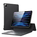 ESR Ascend Keyboard Case, iPad Case with Keyboard Compatible with iPad Pro 11 (2022/2021/2020/2018), iPad Air 5/4 (2022/2020), Magnetic Detachable, Fully Adjustable Portrait/Landscape Stand, Black