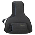 Reunion Blues RBCSH RB Continental Voyager Semi/Hollow Body Electric Guitar Case,Black
