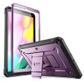 SUPCASE Unicorn Beetle Pro Series Case Designed for Galaxy Tab A 10.1 (2019 Release), Full-Body Rugged Heavy Duty Protective Tablet Case with Built-in Screen Protector (Purple)