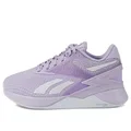 Reebok Women's Nano X3 Training Shoes, Purple Oasis/Cold Grey/Vector Blue, 8.5