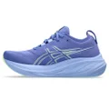 ASICS Women's Gel-Nimbus 26 Running Shoe, Sapphire/Light Blue, 8.5