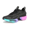 Puma Mens Fast-R Nitro Elite Sunset Running Sneakers Shoes - Black, Black, 8