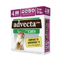 Advecta II Flea Treatment for Cats 5-9 lbs, 4 Month Supply