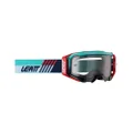 Leatt Goggle Velocity 5.5 Adult (Red/Turquoise with Light Grey Lens)
