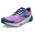 Brooks Women's Catamount 2 Trail Running Shoe, Violet/Navy/Oyster, 9.5