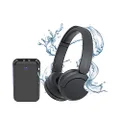 Sony WH-CH520 Compact Easy Carrying Wireless Bluetooth On-Ear Headphones with Microphone (Black) Bundle with Wireless Headphone Accessory (2 Items)