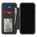 Case-Mate - Wallet Folio - MAGSAFE Case for iPhone 13 - Compatible with MAGSAFE Accessories & Charging - 10 ft Drop Protection Leather - Black
