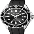 Citizen BN0190-15E Promaster Eco-Drive Marine Series Wristwatch, 68.4 ft (200 m), Diver, Men's, Dial color - black, watch