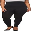 SPANX Plus Size Look at Me Now High-Waisted Seamless Leggings, Very Black, 28