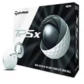 TaylorMade TP5x Golf Balls, Dozen, White