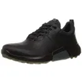 ECCO Men's Biom Hybrid 4 Gore-tex Waterproof Golf Shoe, Black, 10-10.5
