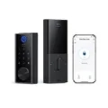 eufy Security Smart Lock S230, Keyless Fingerprint Lock for Front Door, Easy Installation, Built-in Wi-Fi, Reliable App for Remote Access, One-Year Battery Life, BHMA Certified, IP65 Weatherproof