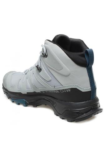 Salomon X Ultra 4 Mid GTX Hiking Shoe - Women's Quarry/Black/Legion Blue, Quarry/Black/Legion Blue, 9 US