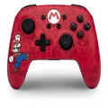 PowerA Enhanced Wireless Controller for Nintendo Switch - Here We Go Mario (Officially Licensed)