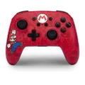 PowerA Enhanced Wireless Controller for Nintendo Switch - Here We Go Mario (Officially Licensed)