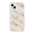 Kate Spade New York Defensive Hardshell Case Compatible with MagSafe for Apple iPhone 14 Plus - Gold Floral [KSIPH-240-GFL]