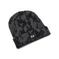 Under Armour Men's Standard Halftime Novely Cuff Beanie, (010) Jet Gray/Black/White, One Size Fits Most