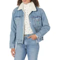 Levi's Women's Ex-Boyfriend Sherpa Trucker Jacket (Also Available in Plus), (New) New Notes, Large
