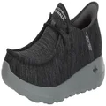 Skechers Men's Gowalk Max Slip-ins-Athletic Slip-on Casual Walking Shoes | Air-Cooled Memory Foam Sneaker, Charcoal/Black, 8