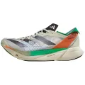 adidas Adizero Adios Pro 3 Running Shoes Men's, White Tint/Core Black/Coral Fusion, 8
