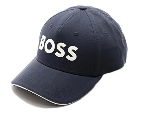 Hugo Boss Mens Green Baseball Hats 50494814, Navy 411, One Size