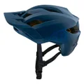 Troy Lee Designs Flowline Adult Mountain Bike Trail All Mountain Helmet W/MIPS, Point Dark Indigo, X-Large/XX-Large