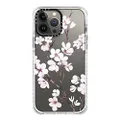 CASETiFY Ultra Impact Case for iPhone 13 Pro Max - Cherry Blossom - Clear Frost