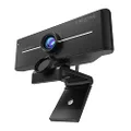 Creative Live! Cam Sync 4K UHD USB Webcam with Backlight Compensation, Up to 40 FPS, 95° Wide-Angle Lens, Privacy Lens, Built-in Mics, Plug & Play for PC and Mac