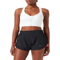 Nike Dri-FIT Run Division Tempo Luxe Women's Running Shorts (as1, Alpha, x_l, Regular, Regular, Black/Bright Crimson)