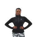 New Balance Women's NB Heat Grid Half Zip, Black, Large