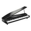 KORG MICROPIANO Micro Piano, Mini Keys, 61 Keys, Black, Built-In 61 Demo Songs, Automatic Playability