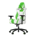 Vertagear S-Line SL4000 Racing Series Gaming Chair - White/Green (Rev. 2)