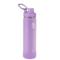 Takeya Actives 22 oz Vacuum Insulated Stainless Steel Water Bottle with Spout Lid, Premium Quality, Lilac.