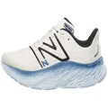 New Balance Men's Fresh Foam X More V4 Running Shoe, Sea Salt/Ice Blue, 10.5