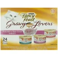 Fancy Feast Purina Gravy Lovers Poultry and Beef Feast Variety, 4.5 lb