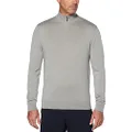 Callaway Men's Weather Series Thermal Merino Wool 1/4 Zip Golf Sweater, Griffin, Large