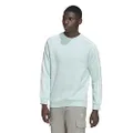 adidas Originals Men's Adicolor Classics 3-Stripes Crew Sweatshirt, Almost Blue, XX-Large