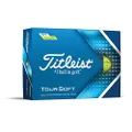 Titleist Tour Soft Golf Ball Unisex T4113S-J Yellow