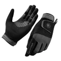 TaylorMade Mens Rain Control Golf Glove - Black, Large