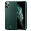 CYRILL Basic Leather Designed for Apple iPhone 11 Pro Case (2019) - Forest Green