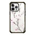 Casetify Ultra Impact Case for iPhone 13 Pro - Cherry Blossom - Clear Black