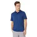 32 DEGREES Men's Cool Classic Polo| Slim Fit | Moisture Wicking | 4-Way Stretch |Golf | Tennis, Royal Blue Heather, Large