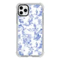 CASETiFY Ultra Impact iPhone 11 Pro Max Case [9.8ft Drop Protection] - Moon Caravan Toile by Phannapast - Clear